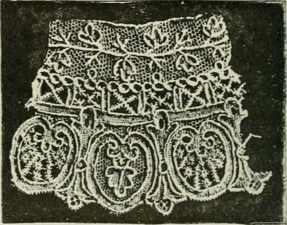 An illustration from L'art dans la parure et dans le vêtement, 1875, leaf 292