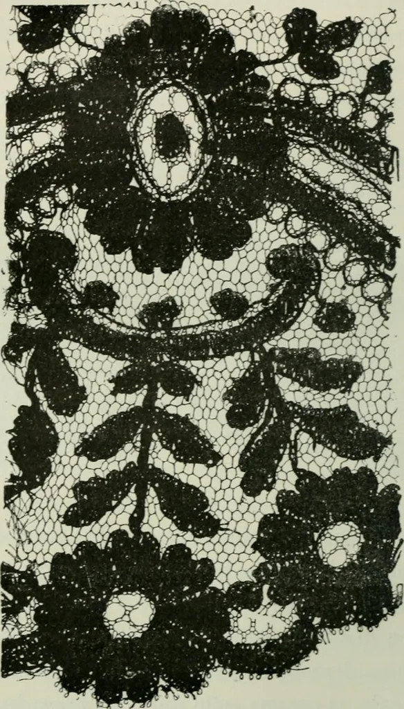 An illustration from L'art dans la parure et dans le vêtement, 1875, leaf 306