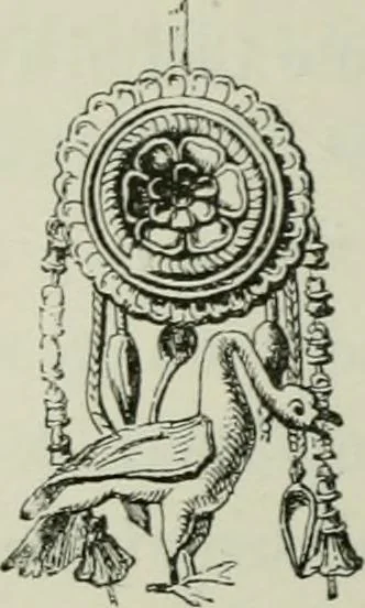 An illustration from L'art dans la parure et dans le vêtement, 1875, leaf 346