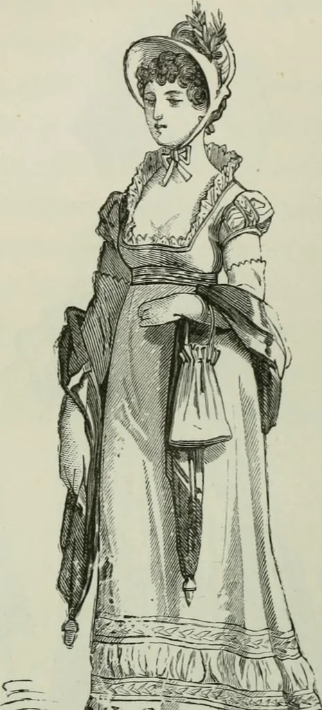 An illustration from L'art dans la parure et dans le vêtement, 1875, leaf 372