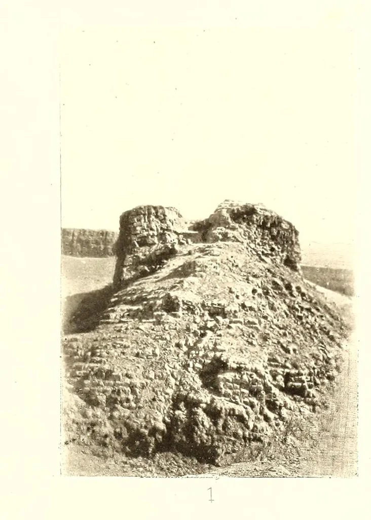 An illustration from L'art de bâtir chez les Égyptiens, 1904, leaf 177