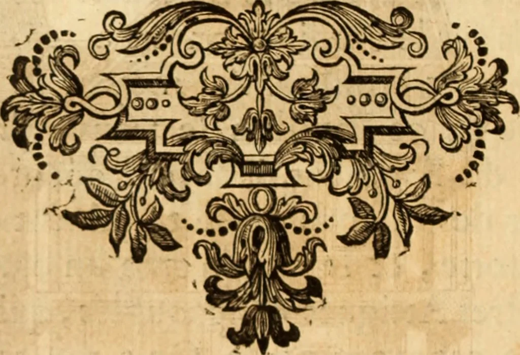 An illustration from L'art de bâtir des maisons de campagne : où L'on traite de leur distribution, de leur construction, & de leur decoration ... Avec l'explication de ces projets, et des desseins de menuiserie, de serrurerie, de parterres, & d'autres ornemens propres à la decoration intérieure & extérieure ..., 1761, leaf 109