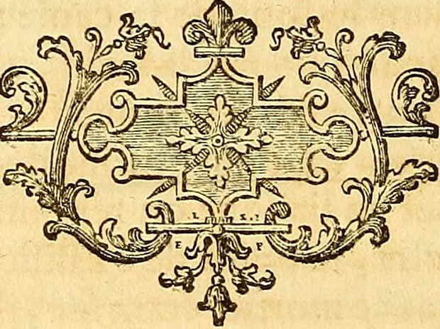 An illustration from L'art de bâtir des maisons de campagne : où L'on traite de leur distribution, de leur construction, & de leur decoration ... Avec l'explication de ces projets, et des desseins de menuiserie, de serrurerie, de parterres, & d'autres ornemens propres à la decoration intérieure & extérieure ..., 1761, leaf 145