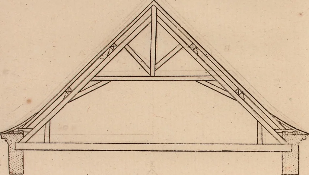 An illustration from L'art de bâtir des maisons de campagne : où L'on traite de leur distribution, de leur construction, & de leur decoration ... Avec l'explication de ces projets, et des desseins de menuiserie, de serrurerie, de parterres, & d'autres ornemens propres à la decoration intérieure & extérieure ..., 1761, leaf 168