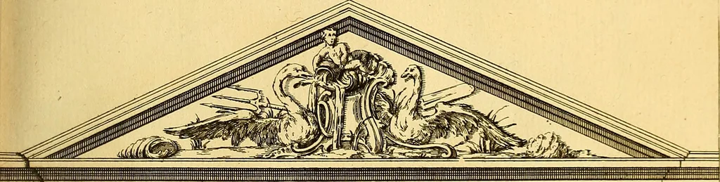 An illustration from L'art de bâtir des maisons de campagne : où L'on traite de leur distribution, de leur construction, & de leur decoration ... Avec l'explication de ces projets, et des desseins de menuiserie, de serrurerie, de parterres, & d'autres ornemens propres à la decoration intérieure & extérieure ..., 1761, leaf 278