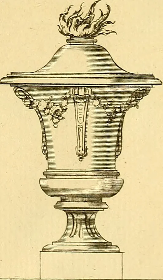 An illustration from L'art de bâtir des maisons de campagne : où L'on traite de leur distribution, de leur construction, & de leur decoration ... Avec l'explication de ces projets, et des desseins de menuiserie, de serrurerie, de parterres, & d'autres ornemens propres à la decoration intérieure & extérieure ..., 1761, leaf 280