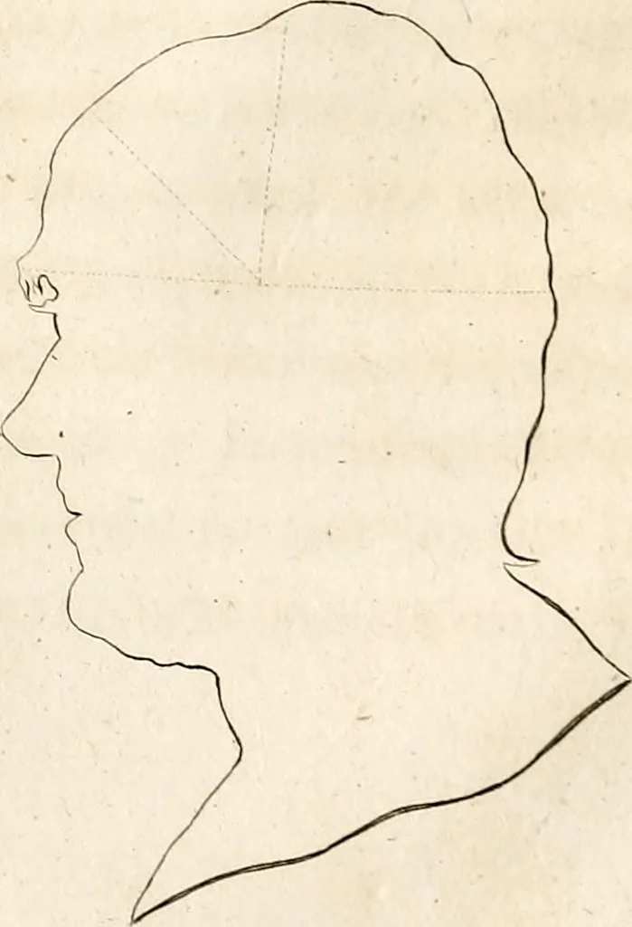 An illustration from L'art de connaitre les hommes par la physionomie, 1806, leaf 326