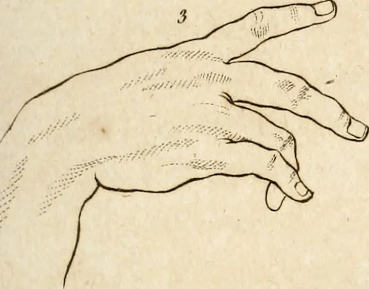 An illustration from L'art de connaitre les hommes par la physionomie, 1806, leaf 34