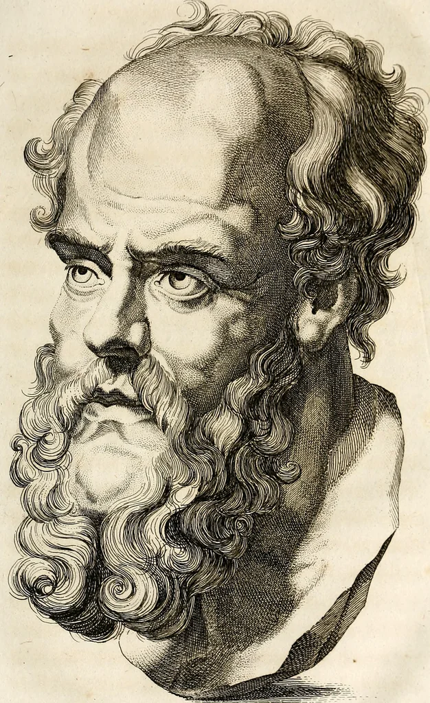 An illustration from L'art de connaitre les hommes par la physionomie, 1806, leaf 438