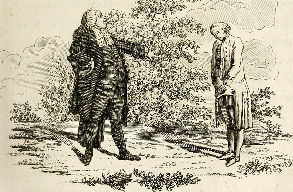 An illustration from L'art de connaitre les hommes par la physionomie, 1806, leaf 50