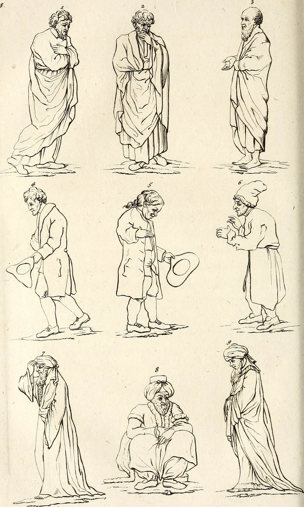 An illustration from L'art de connaitre les hommes par la physionomie, 1806, leaf 65