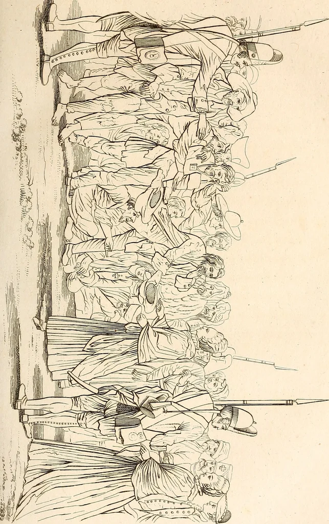 An illustration from L'art de connaitre les hommes par la physionomie, 1806, leaf 126