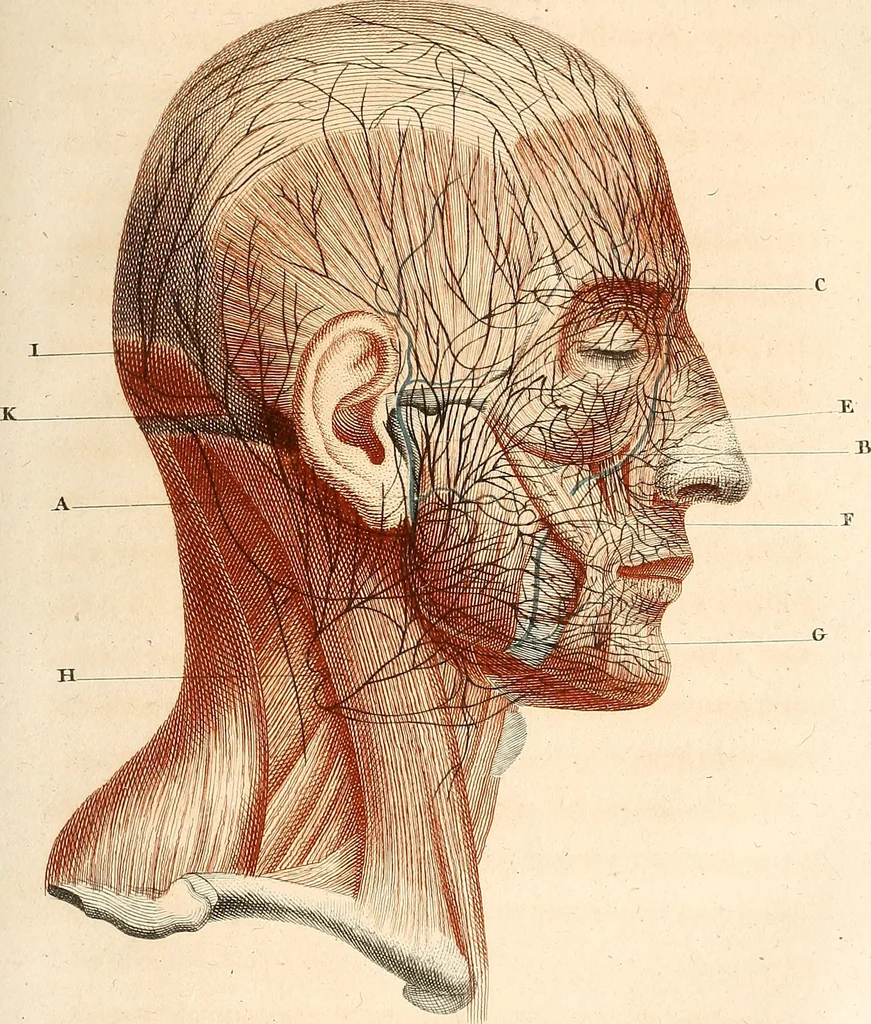 An illustration from L'art de connaitre les hommes par la physionomie, 1806, leaf 406