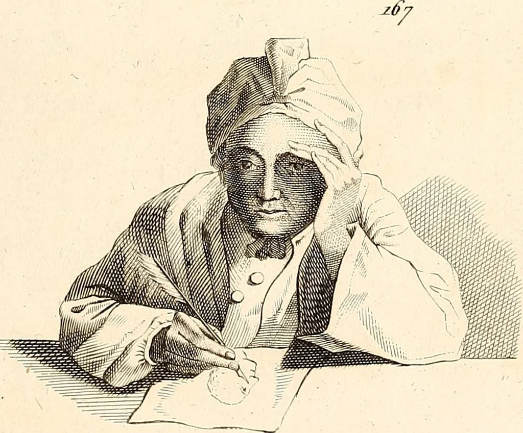An illustration from L'art de connaitre les hommes par la physionomie, 1806, leaf 8