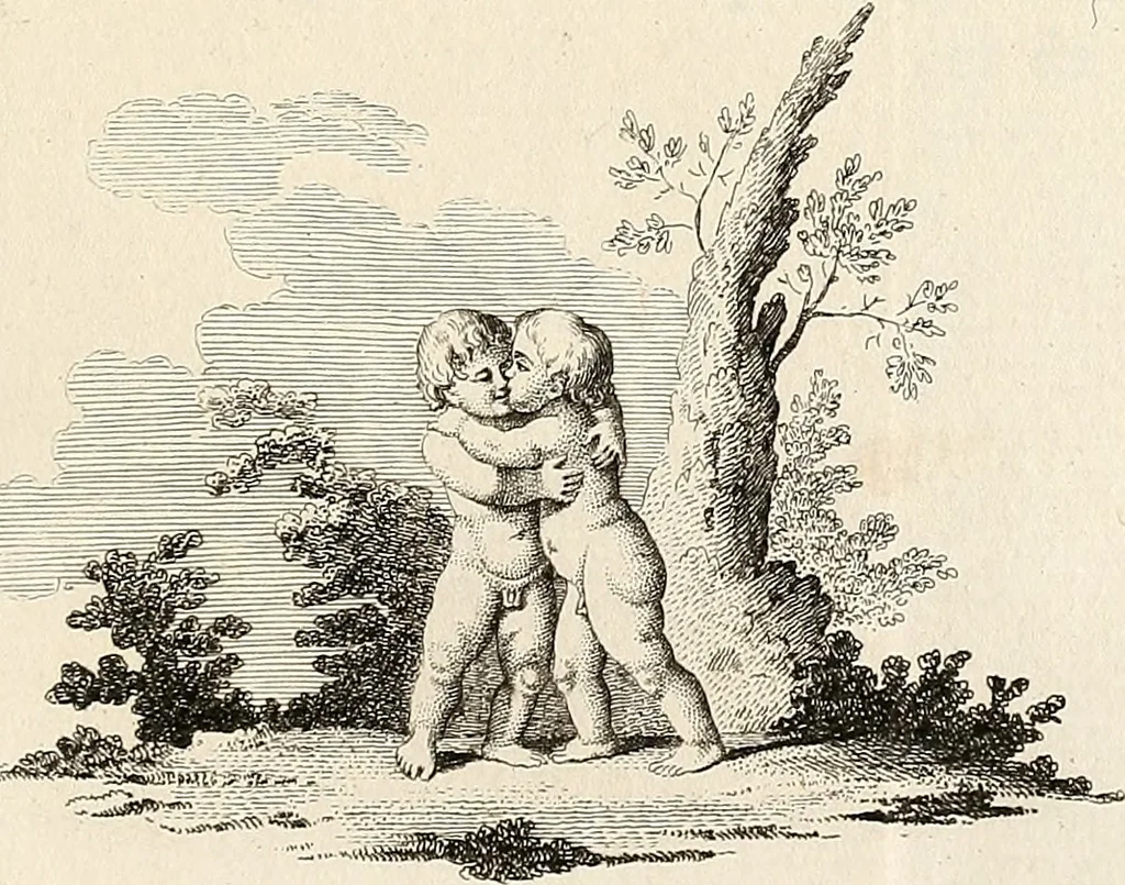 An illustration from L'art de connaitre les hommes par la physionomie, 1806, leaf 156