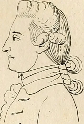 An illustration from L'art de connaitre les hommes par la physionomie, 1806, leaf 196
