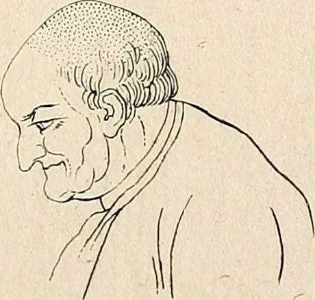 An illustration from L'art de connaitre les hommes par la physionomie, 1806, leaf 196