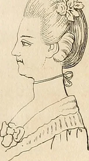 An illustration from L'art de connaitre les hommes par la physionomie, 1806, leaf 201
