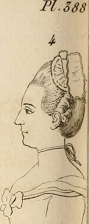 An illustration from L'art de connaitre les hommes par la physionomie, 1806, leaf 201