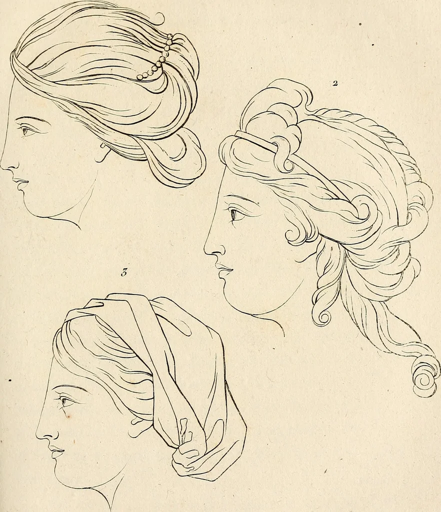An illustration from L'art de connaitre les hommes par la physionomie, 1806, leaf 242