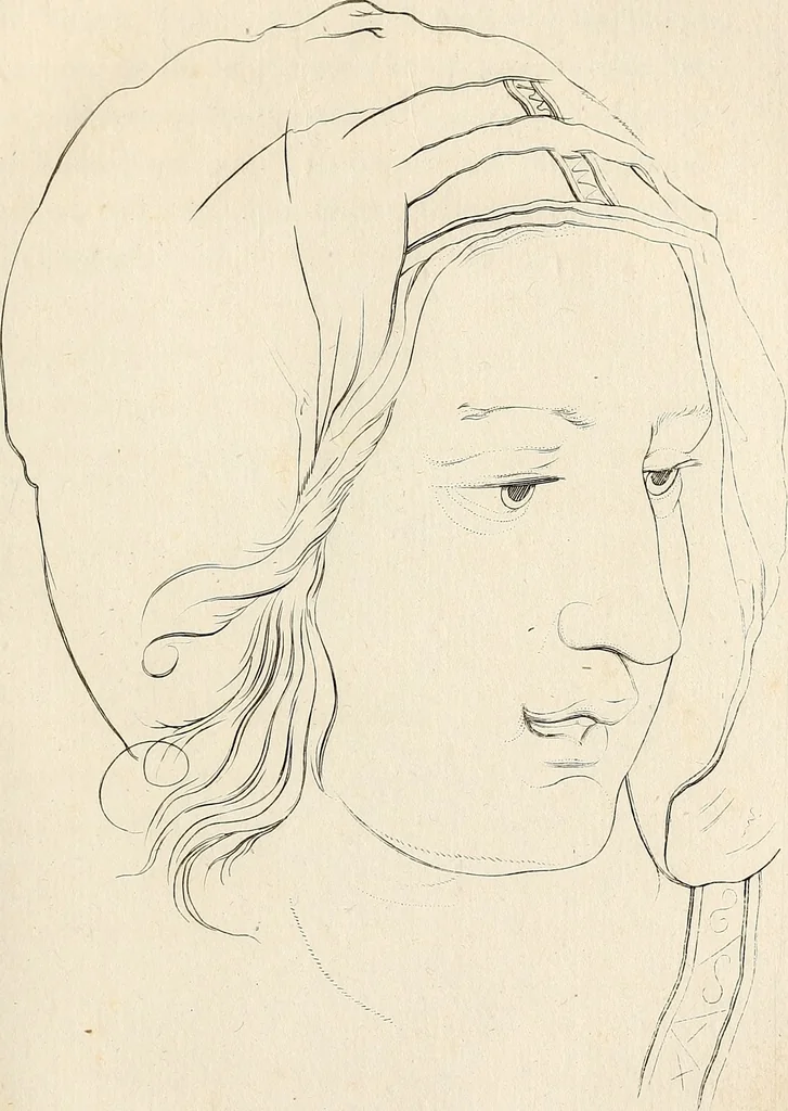 An illustration from L'art de connaitre les hommes par la physionomie, 1806, leaf 272