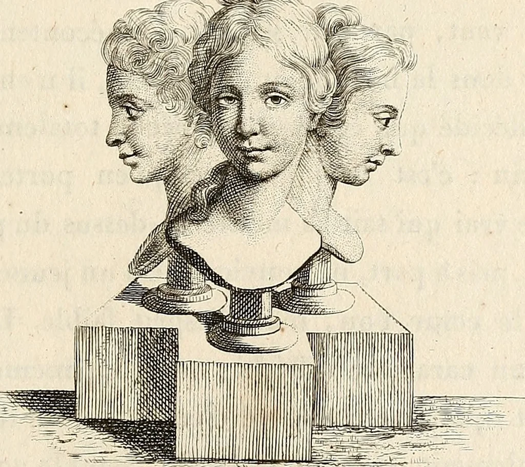 An illustration from L'art de connaitre les hommes par la physionomie, 1806, leaf 274