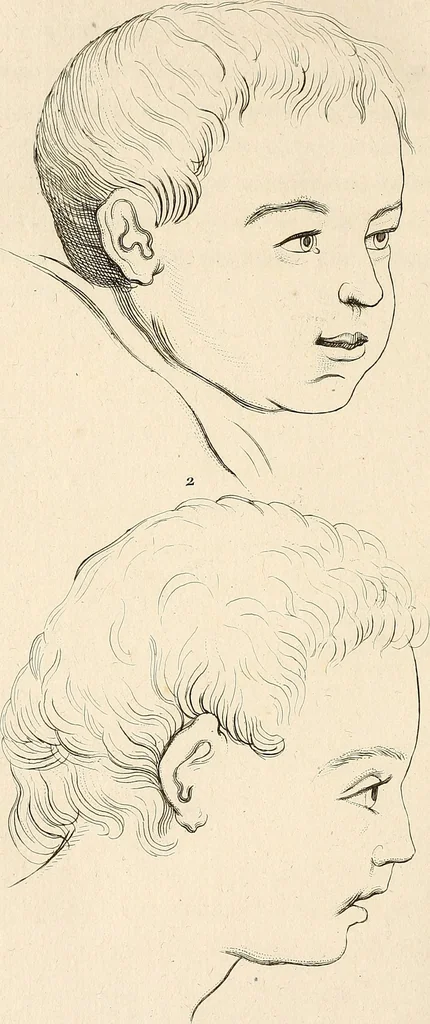 An illustration from L'art de connaitre les hommes par la physionomie, 1806, leaf 295