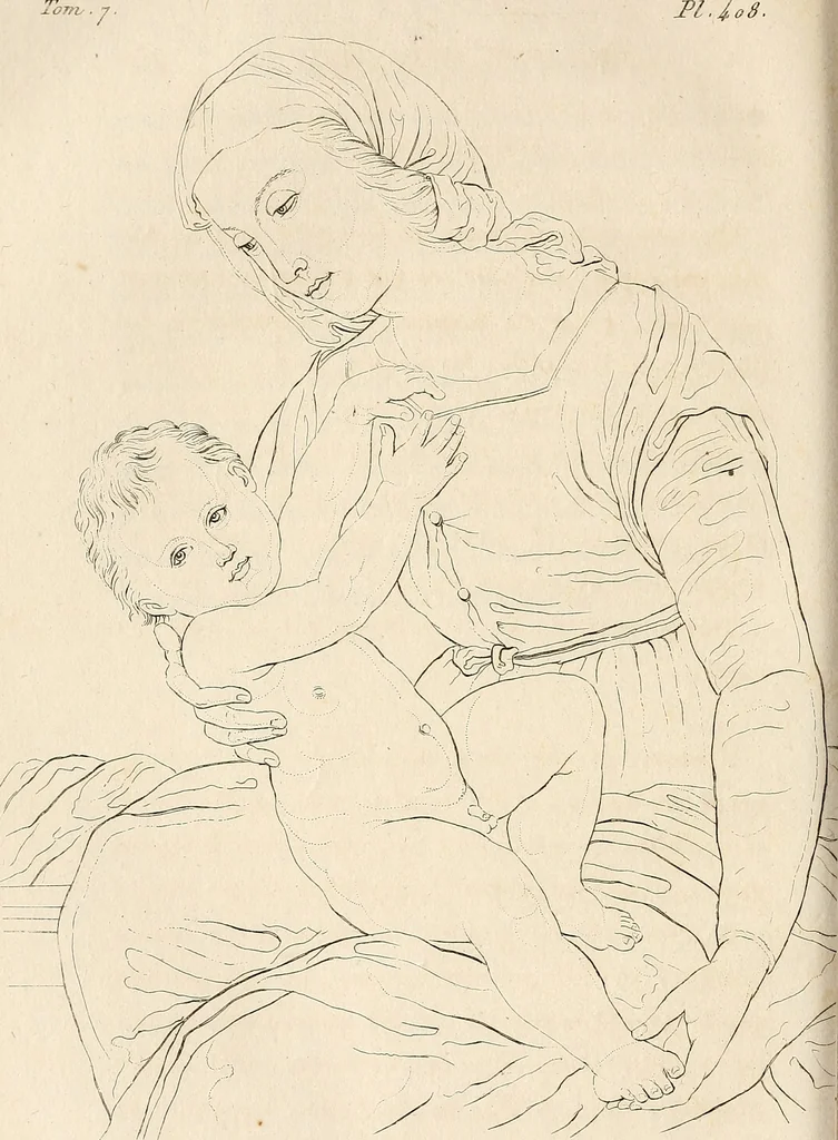 An illustration from L'art de connaitre les hommes par la physionomie, 1806, leaf 303