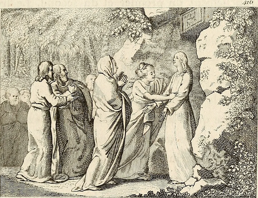 An illustration from L'art de connaitre les hommes par la physionomie, 1806, leaf 332