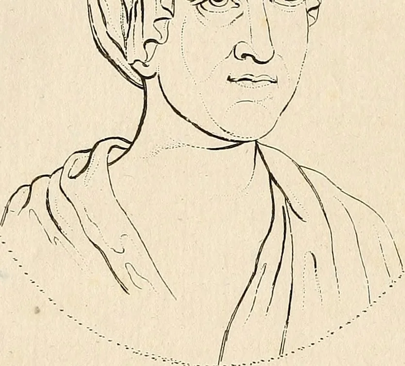 An illustration from L'art de connaitre les hommes par la physionomie, 1806, leaf 341