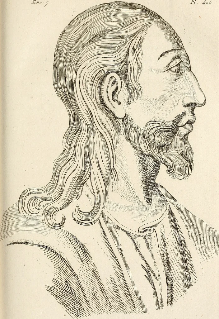 An illustration from L'art de connaitre les hommes par la physionomie, 1806, leaf 376