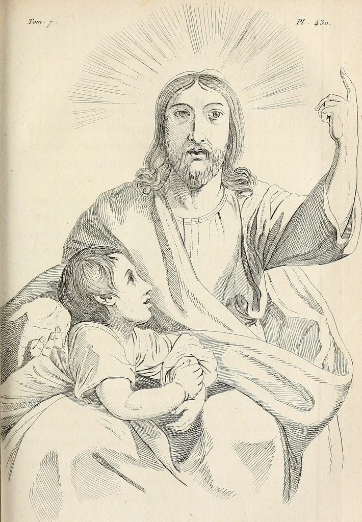 An illustration from L'art de connaitre les hommes par la physionomie, 1806, leaf 392