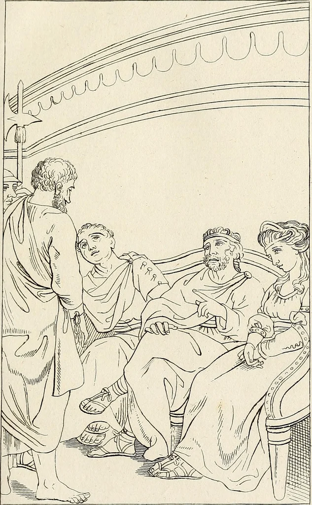 An illustration from L'art de connaitre les hommes par la physionomie, 1806, leaf 436