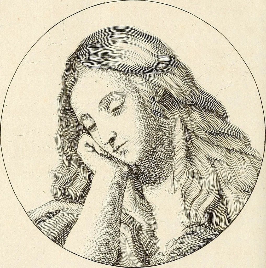An illustration from L'art de connaitre les hommes par la physionomie, 1806, leaf 439