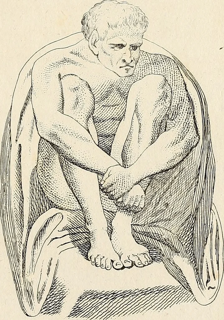 An illustration from L'art de connaitre les hommes par la physionomie, 1806, leaf 460