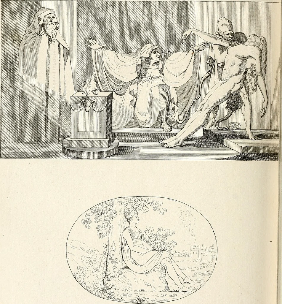 An illustration from L'art de connaitre les hommes par la physionomie, 1806, leaf 469