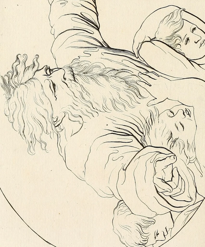 An illustration from L'art de connaitre les hommes par la physionomie, 1806, leaf 475