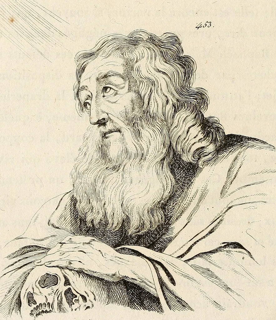 An illustration from L'art de connaitre les hommes par la physionomie, 1806, leaf 477