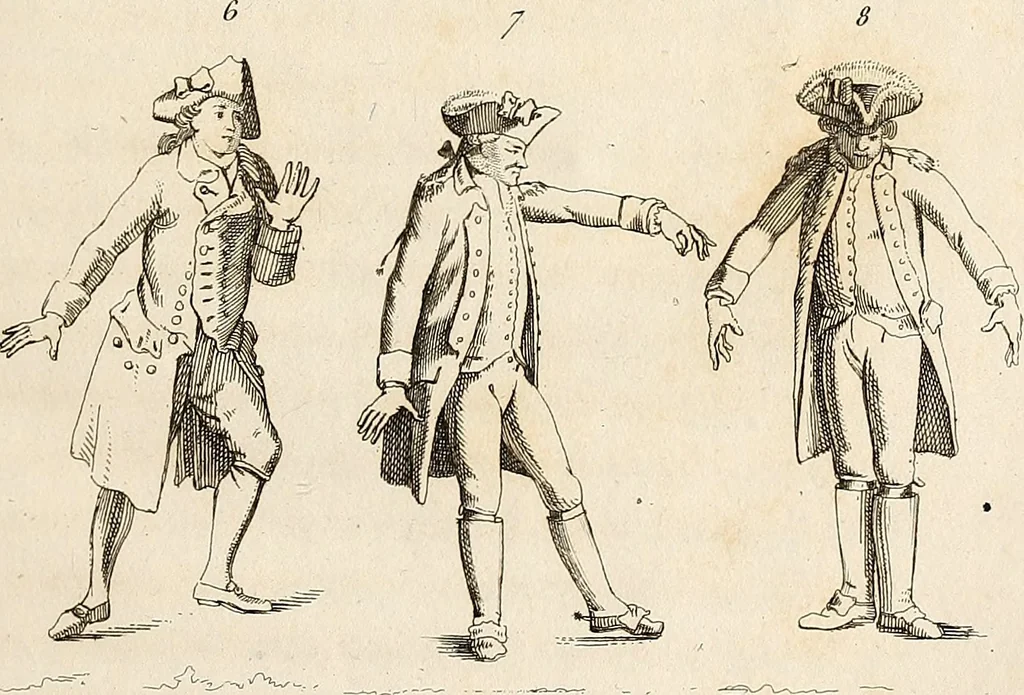 An illustration from L'art de connaitre les hommes par la physionomie, 1806, leaf 510