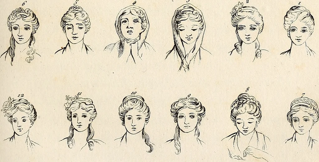 An illustration from L'art de connaitre les hommes par la physionomie, 1806, leaf 64