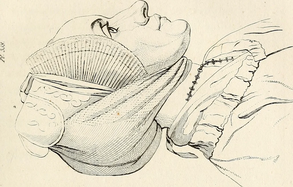 An illustration from L'art de connaitre les hommes par la physionomie, 1806, leaf 96
