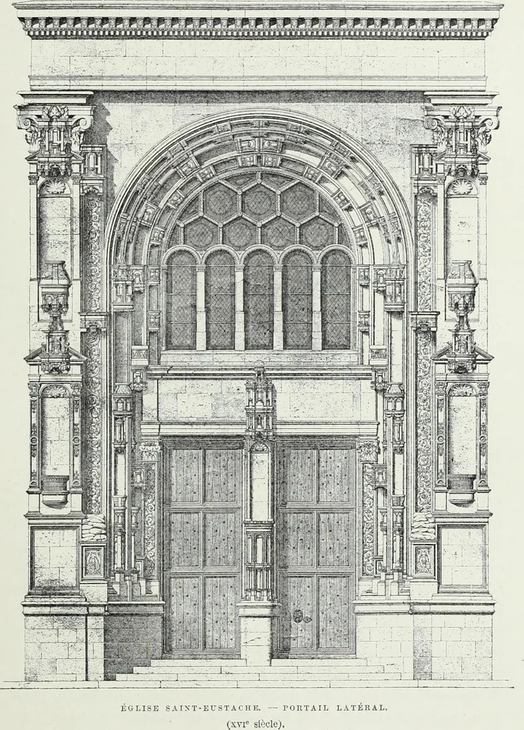 An illustration from L'art decoratif dans le vieux Paris, 1898, leaf 254