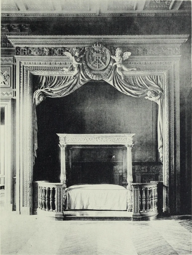 An illustration from L'art decoratif dans le vieux Paris, 1898, leaf 256