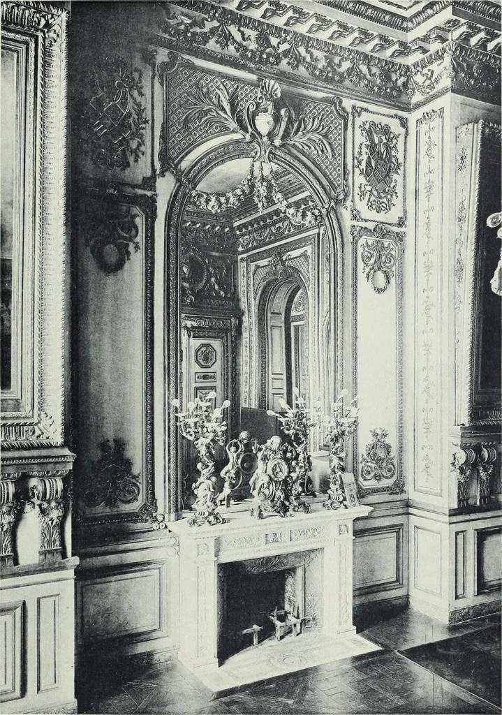 An illustration from L'art decoratif dans le vieux Paris, 1898, leaf 292