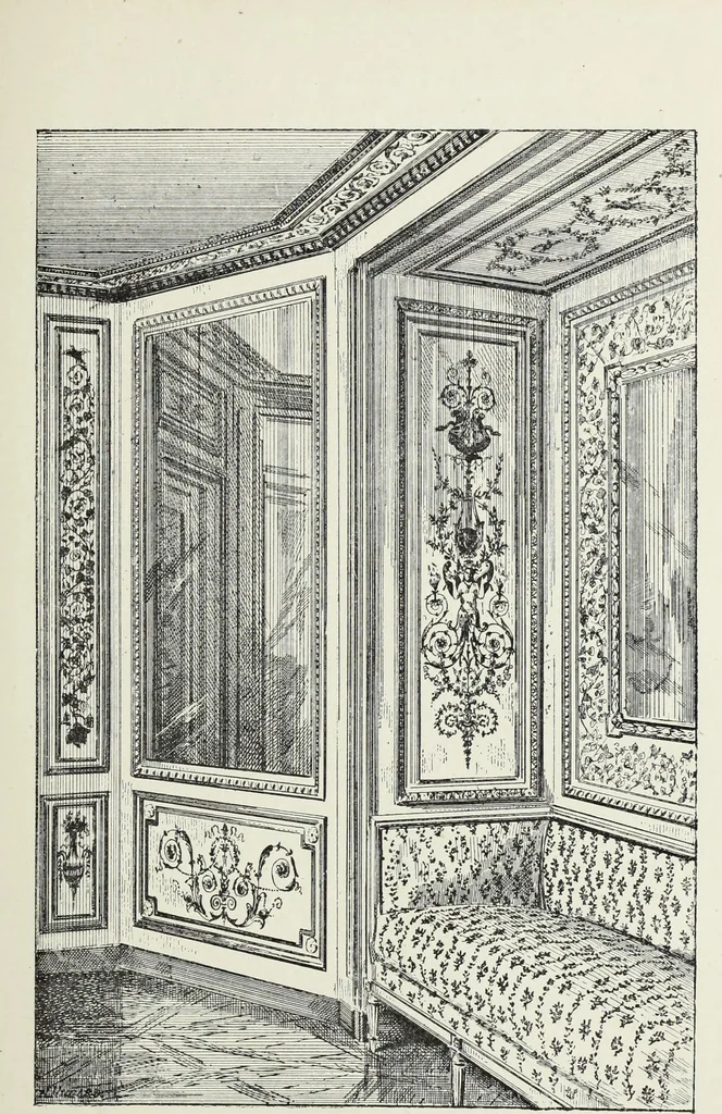 An illustration from L'art decoratif dans le vieux Paris, 1898, leaf 336