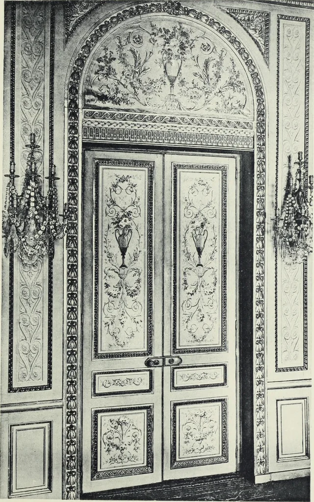 An illustration from L'art decoratif dans le vieux Paris, 1898, leaf 346