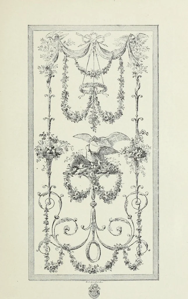 An illustration from L'art decoratif dans le vieux Paris, 1898, leaf 360