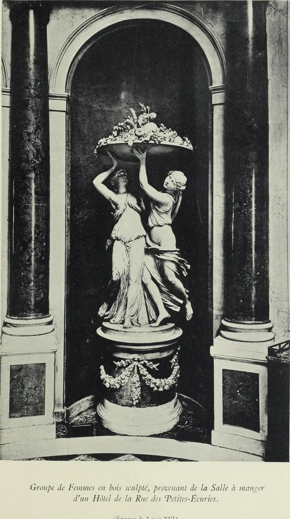 An illustration from L'art decoratif dans le vieux Paris, 1898, leaf 364