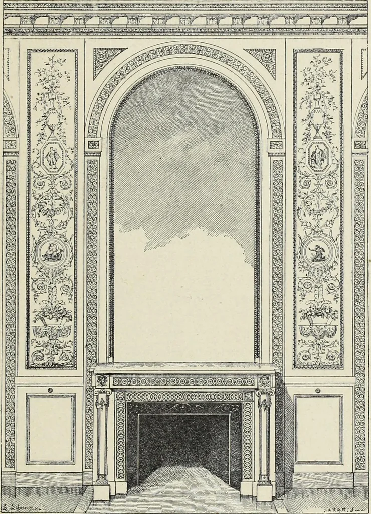 An illustration from L'art decoratif dans le vieux Paris, 1898, leaf 378