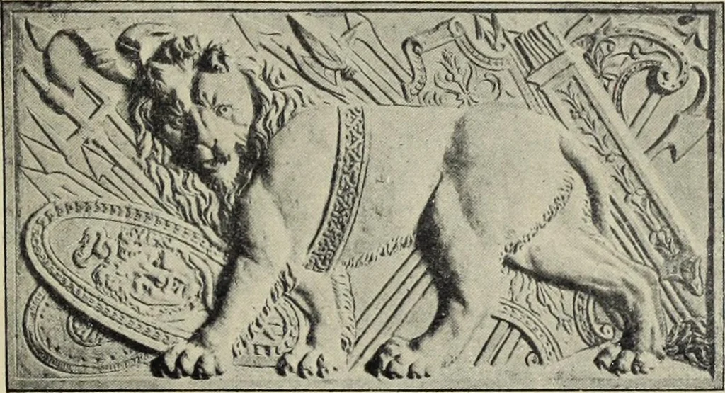 An illustration from L'art decoratif dans le vieux Paris, 1898, leaf 4